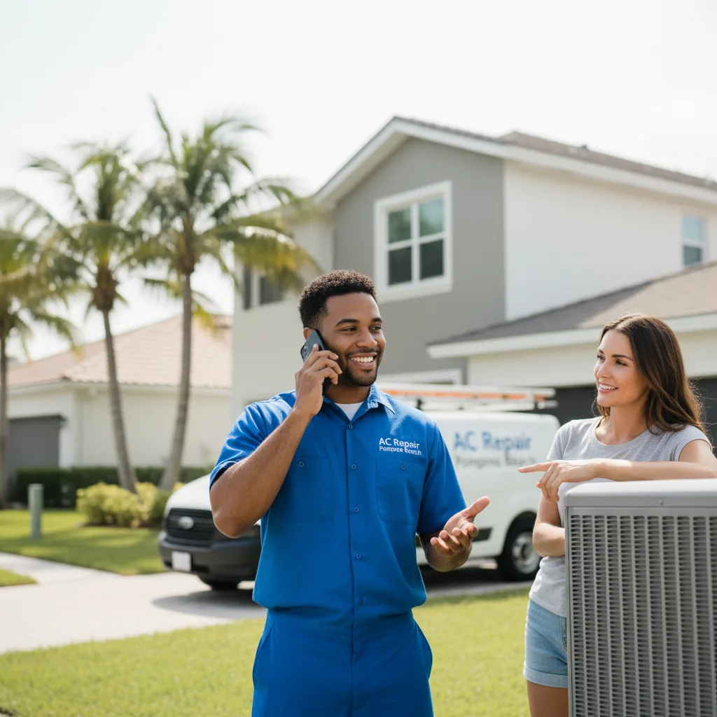 AC Repair Pompano Beach customer support in Pearce